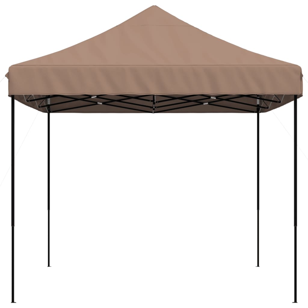 vidaXL Tenda da Festa Pieghevole Pop-Up Marrone 440x292x315 cm