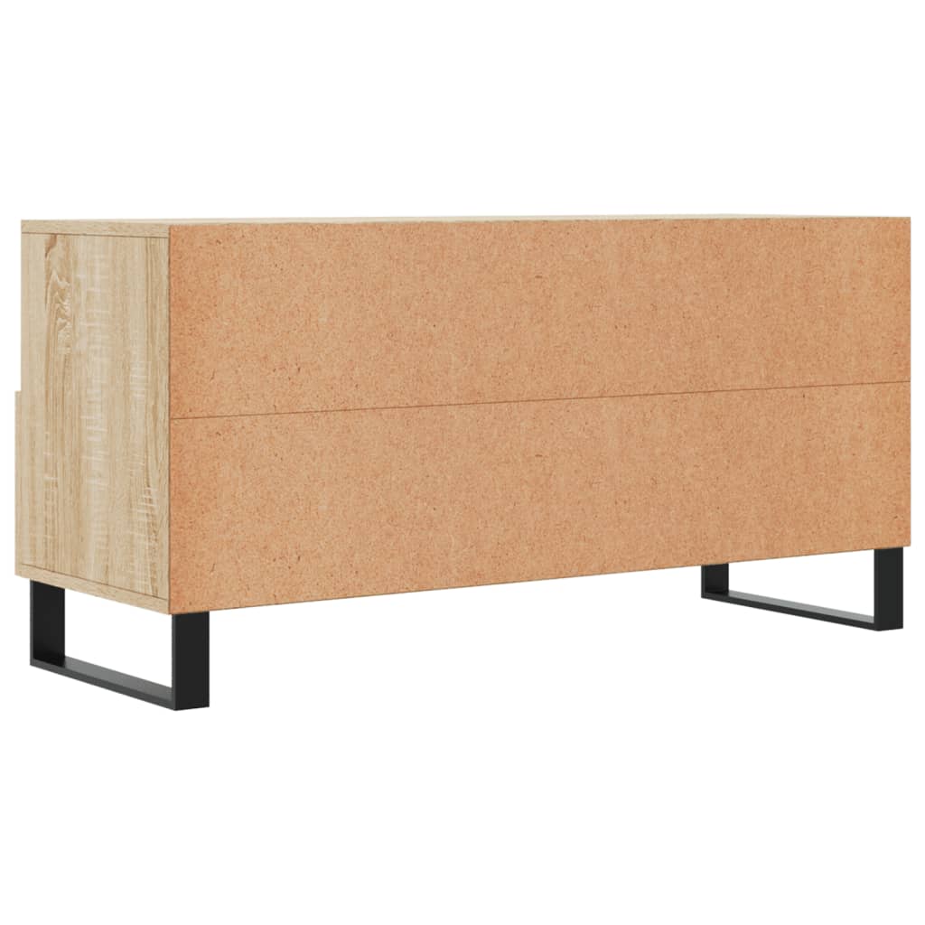 vidaXL Mobile Porta TV Rovere Sonoma 102x36x50 cm in Legno Multistrato