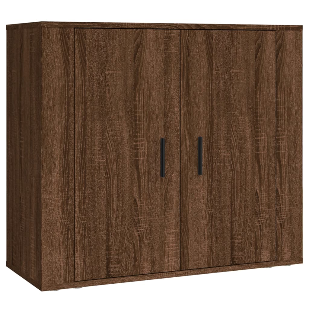 vidaXL Credenza Rovere Marrone in Legno Multistrato