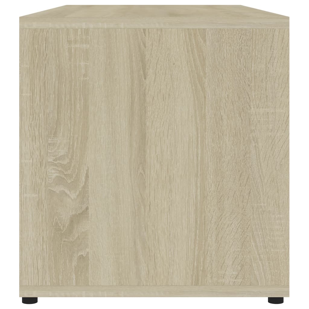 vidaXL Mobile Porta TV Rovere Sonoma 80x34x36 cm Legno Multistrato