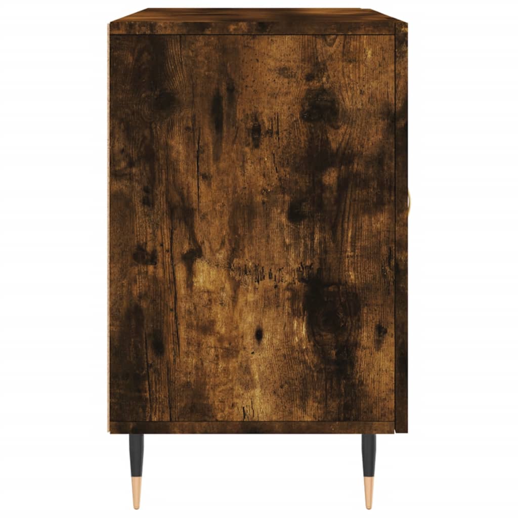 vidaXL Credenza Rovere Fumo 100x36x60 cm in Legno Multistrato