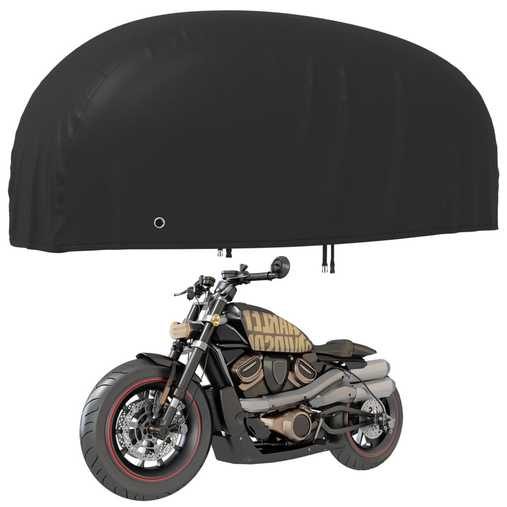 vidaXL Coperture per Moto 2pz 265x105x125 cm 210D in Tessuto Oxford