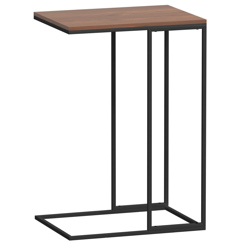 vidaXL Tavolino da Salotto Nero 40x30x59 cm in Legno Multistrato