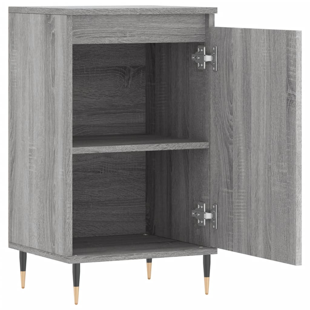 vidaXL Credenza Grigio Sonoma 40x35x70 cm in Legno Multistrato