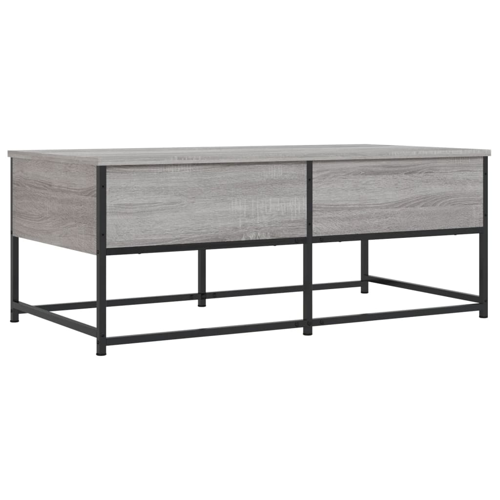 vidaXL Tavolino da Salotto Grigio Sonoma 100x51x40cm Legno Multistrato