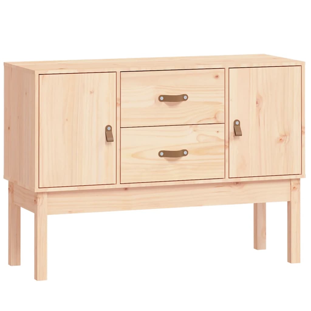 vidaXL Credenza 110x40x78 cm in Legno Massello di Pino