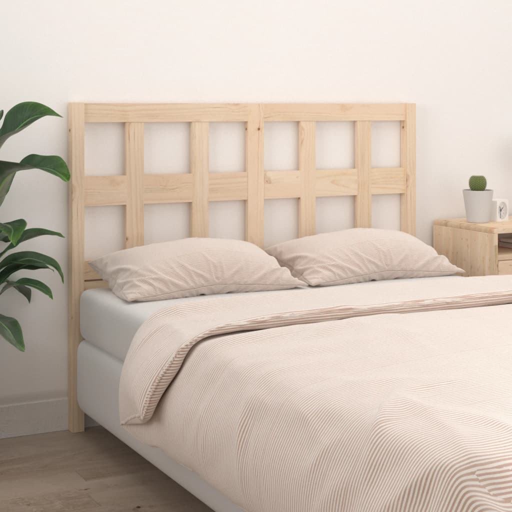 vidaXL Testiera per Letto 205,5x4x100 cm in Legno Massello di Pino