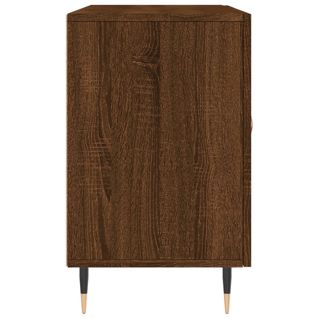 vidaXL Credenza Rovere Marrone 100x36x60 cm in Legno Multistrato