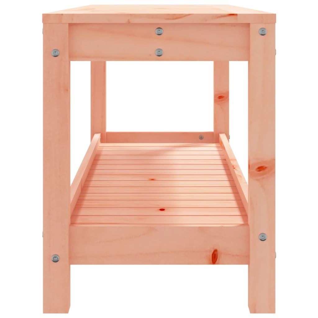 vidaXL Panca da Giardino 108x35x45 cm in Legno Massello di Douglas