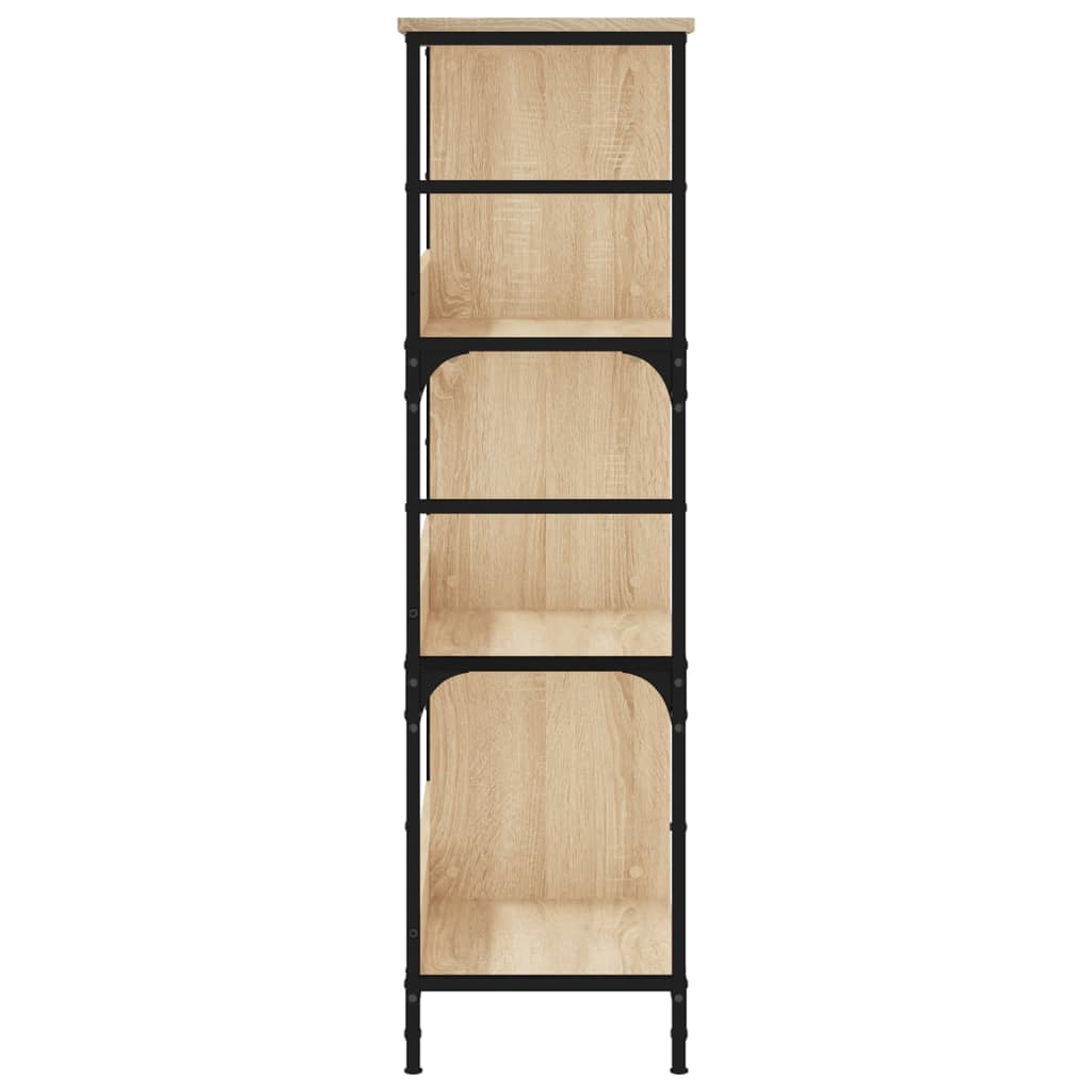 vidaXL Libreria Rovere Sonoma 78,5x33x117,5 cm in Legno Multistrato