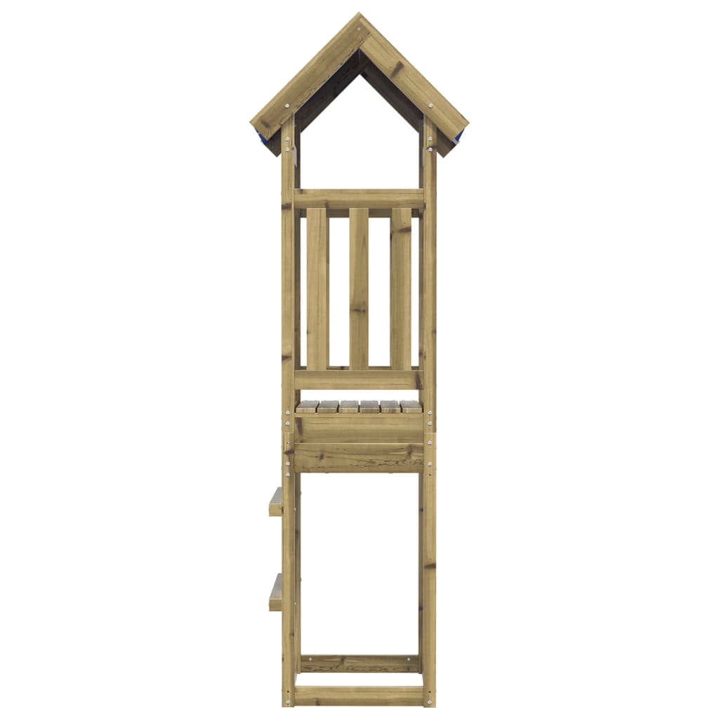 vidaXL Torre da Gioco 52,5x46,5x208 cm in Legno di Pino Impregnato