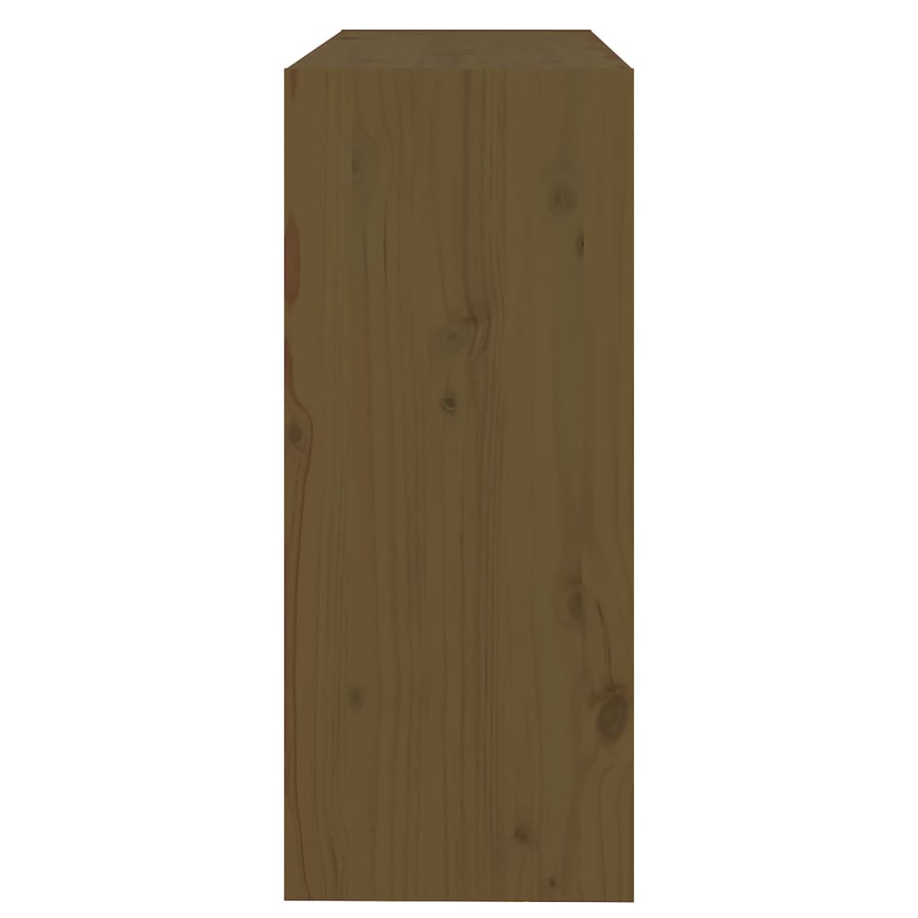 vidaXL Libreria/Divisorio Ambra 80x30x71,5 cm Legno Massello di Pino