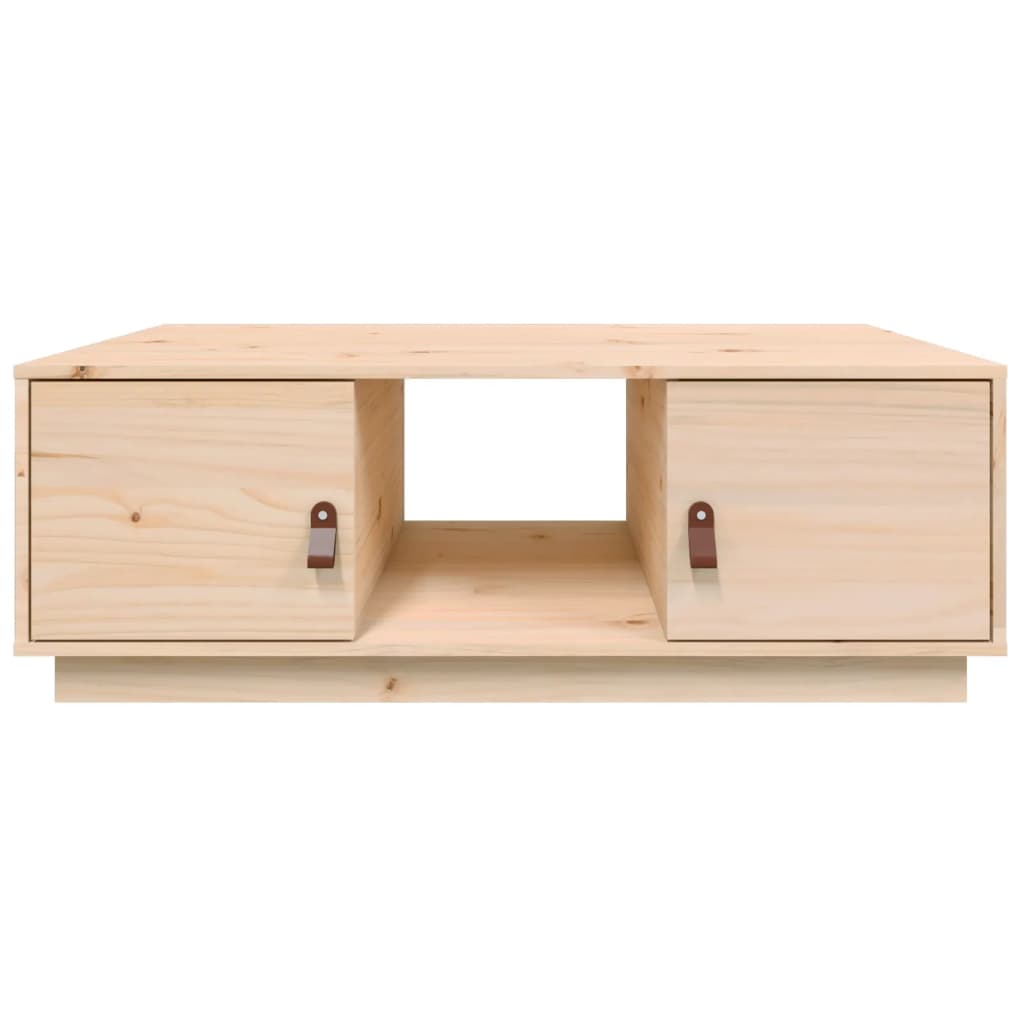 vidaXL Tavolino da Salotto 100x50x35 cm in Legno Massello di Pino