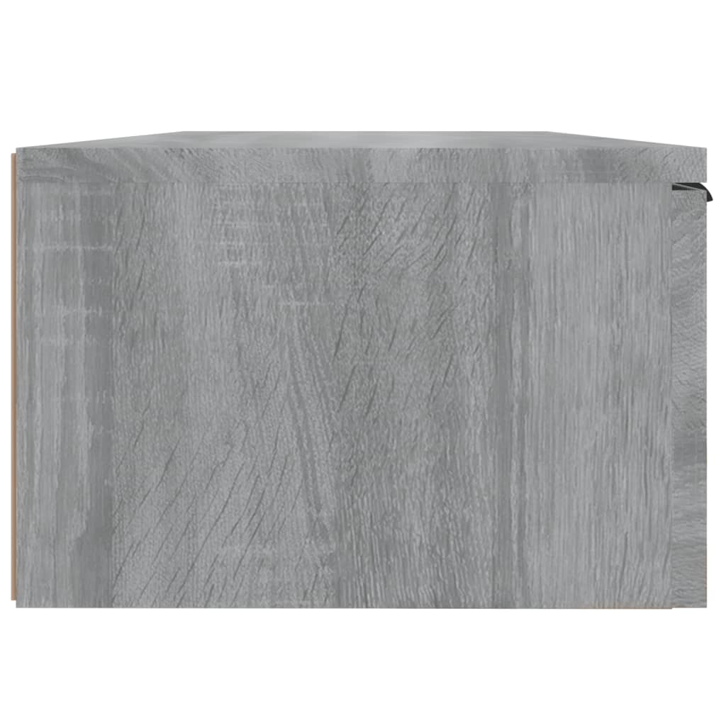 vidaXL Mobili Pensili 2 pz Grigio Sonoma 68x30x20 cm Legno Multistrato