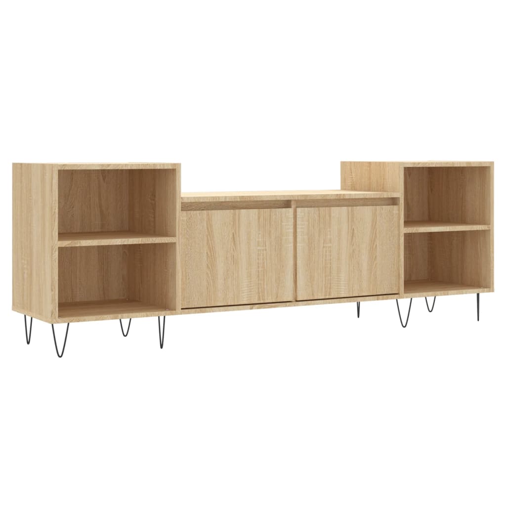 vidaXL Mobile Porta TV Rovere Sonoma 160x35x55 cm Legno Multistrato