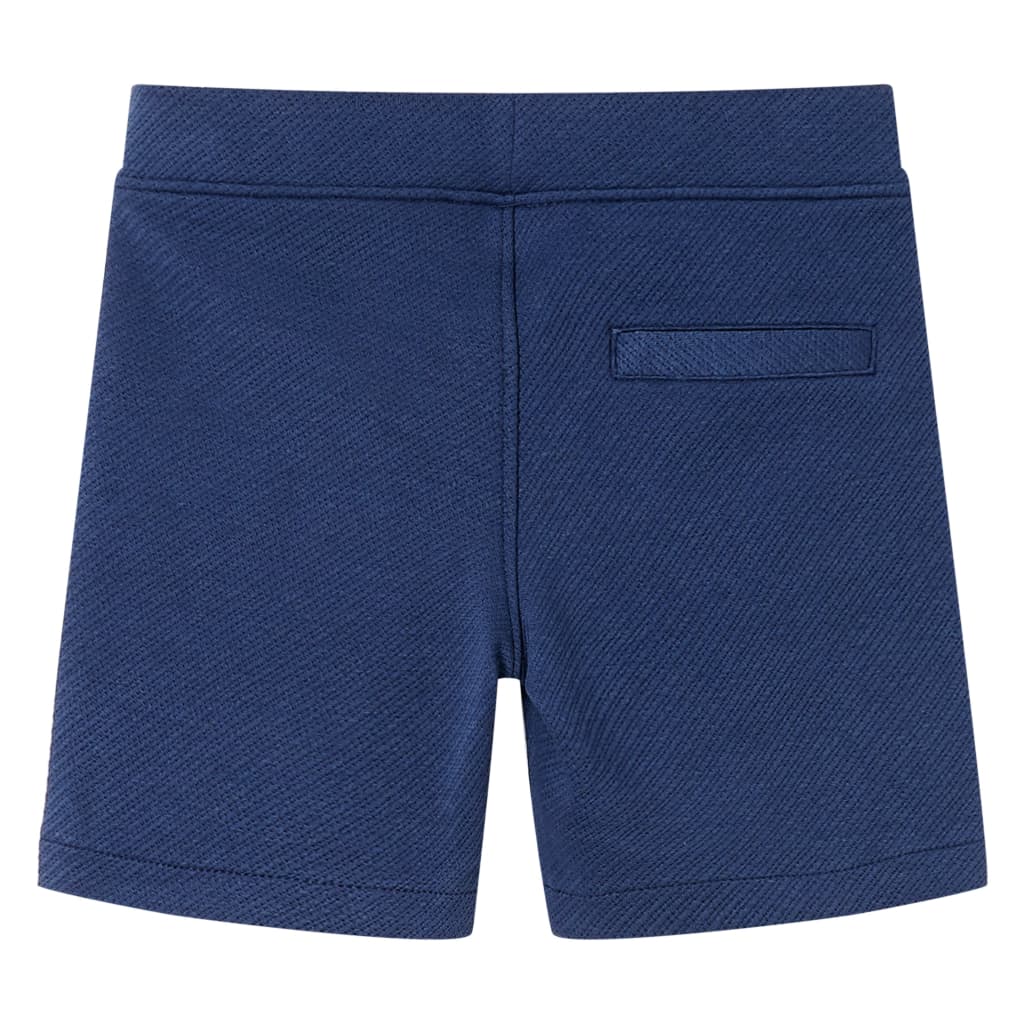 Pantaloncini per Bambini con Coulisse Blu Scuro 92