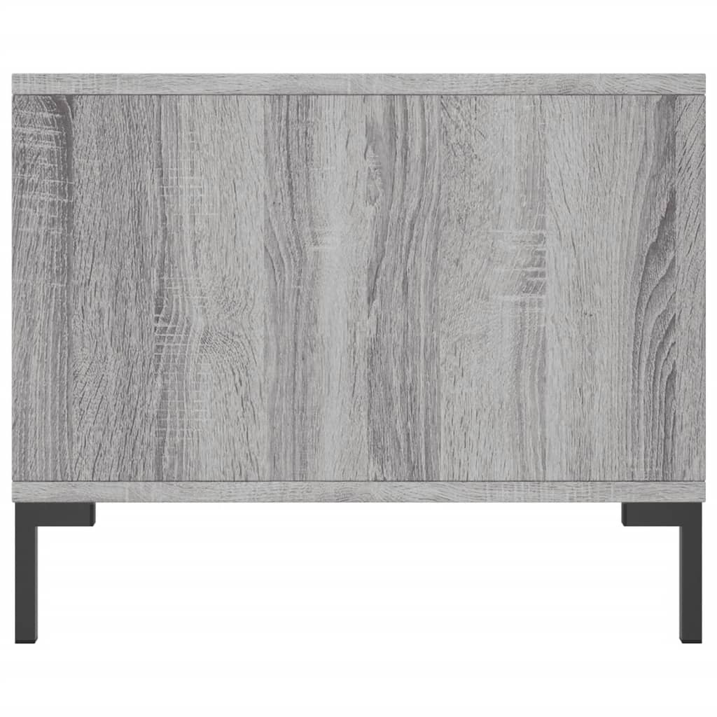 vidaXL Tavolino da Salotto Grigio Sonoma 90x50x40 cm Legno Multistrato