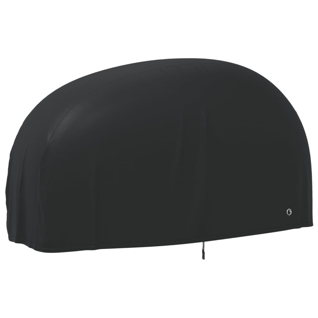 vidaXL Copertura per Bici Nera 200x85x110 cm 190T Oxford