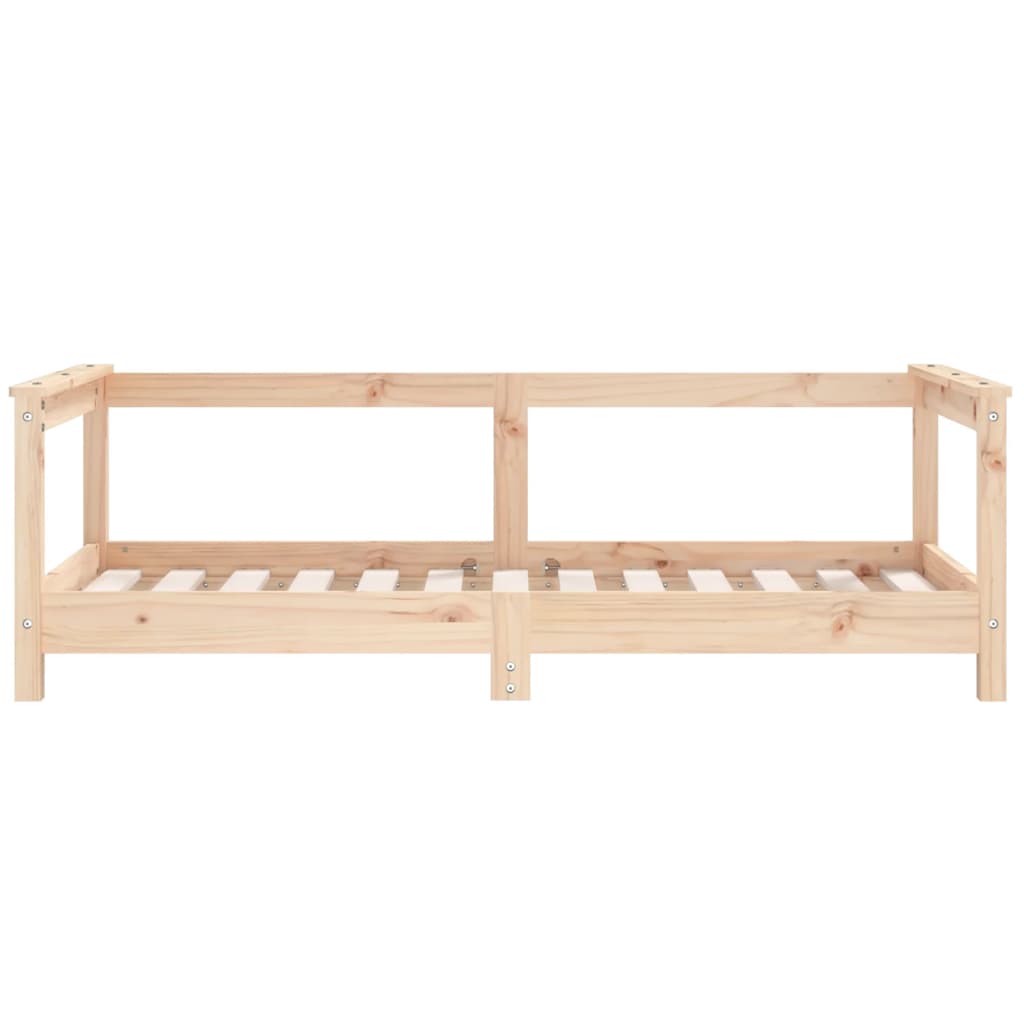 vidaXL Giroletto per Bambini 70x140 cm in Legno Massello di Pino