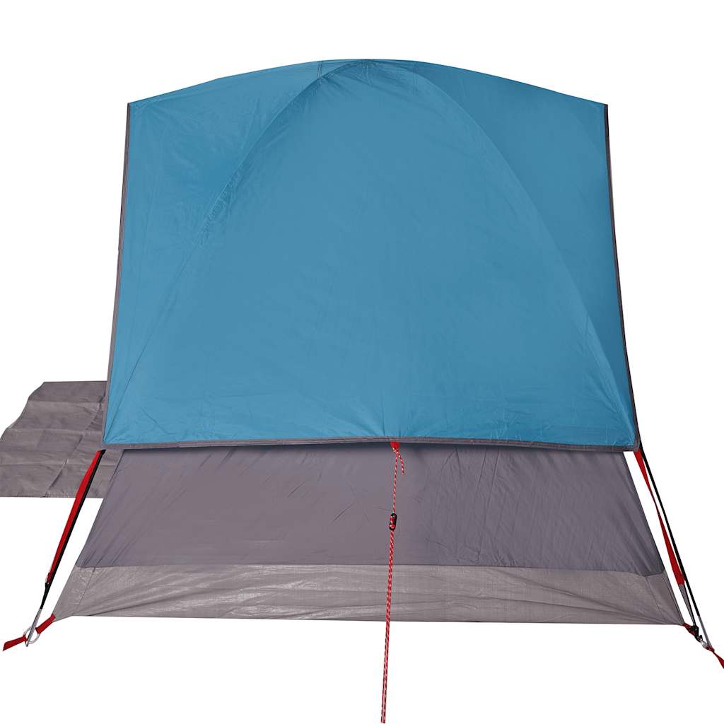 vidaXL Tenda da Campeggio a Cupola per 3 Persone Blu Impermeabile