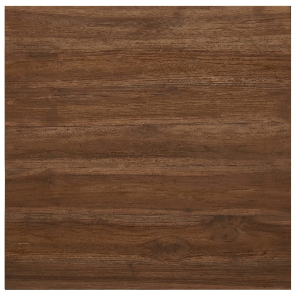 vidaXL Tavolino da Salotto 68x68x33 cm in Legno Massello di Teak