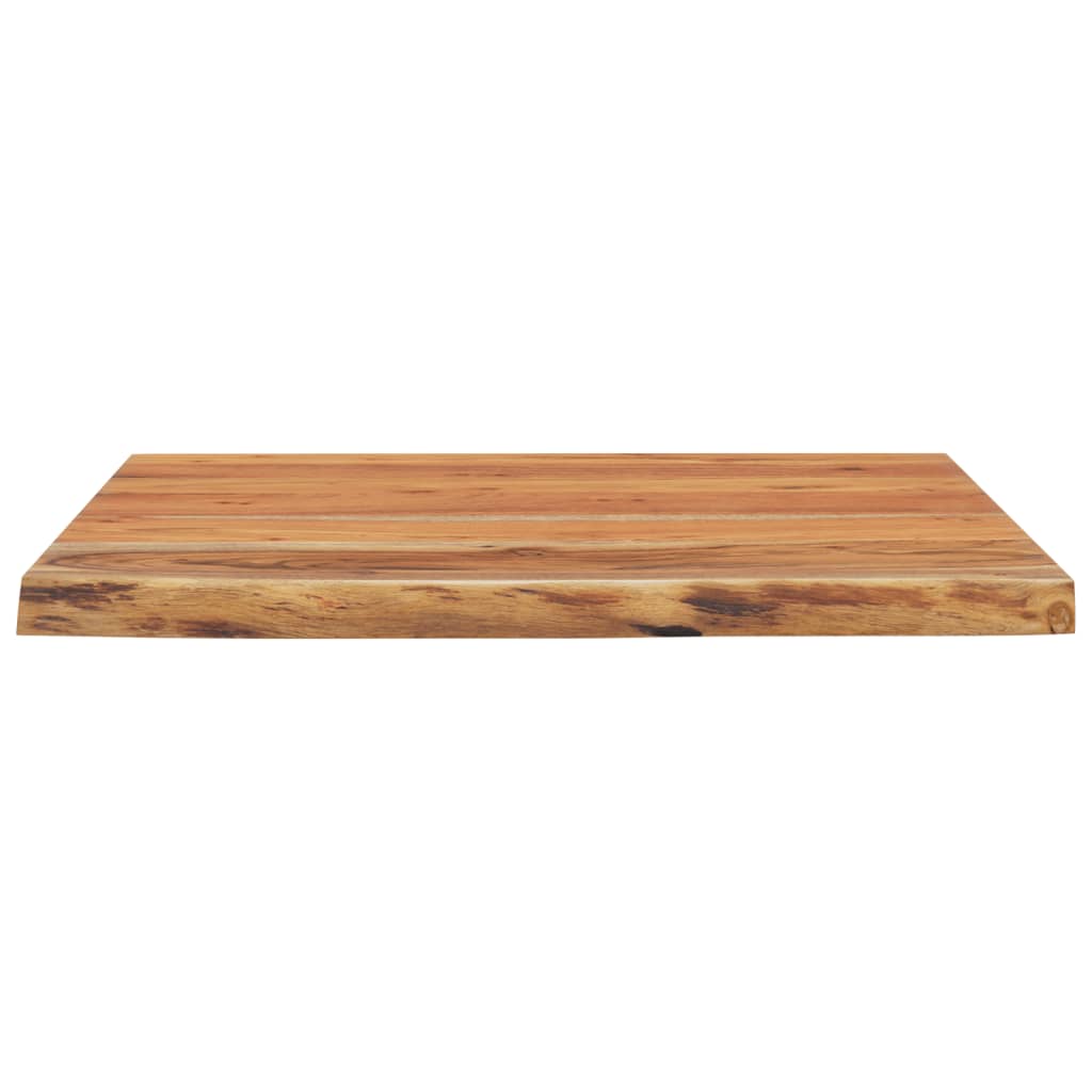 vidaXL Mensola a Muro 40x40x2,5cm Quadrata Massello Acacia Bordi Vivi