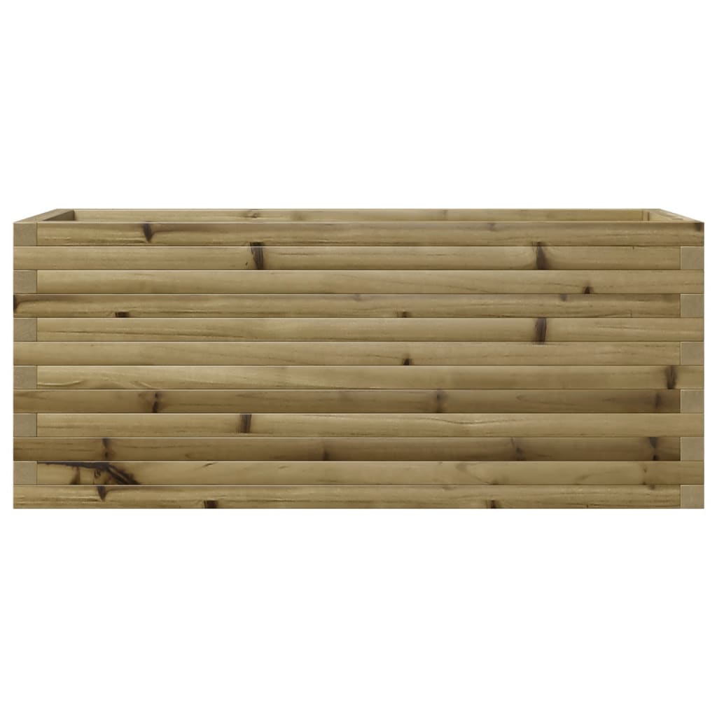 vidaXL Fioriera da Giardino 110x40x46 cm in Legno di Pino Impregnato