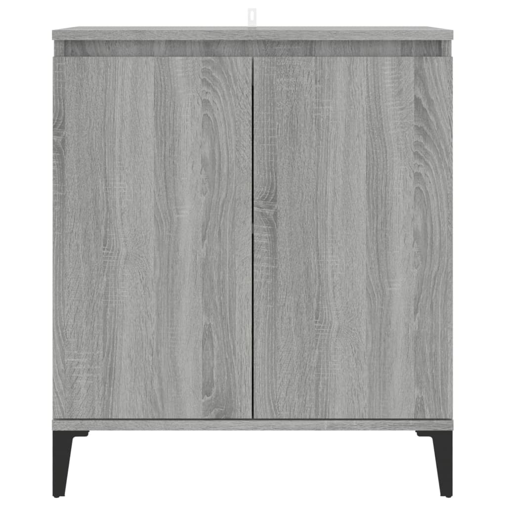 vidaXL Credenza Grigio Sonoma 60x35x70 cm in Legno Ingegnerizzato