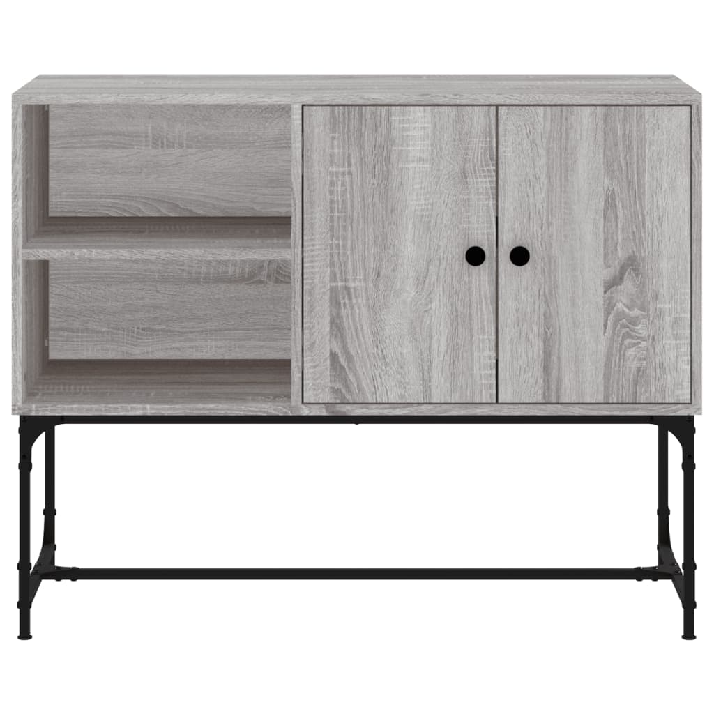 vidaXL Credenza Grigio Sonoma 100x40x79,5 cm in Legno Multistrato