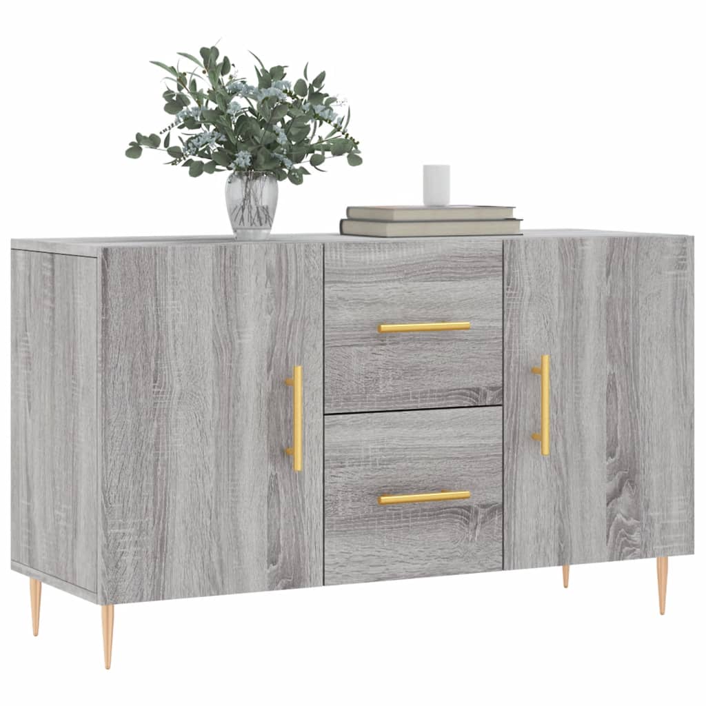 vidaXL Credenza Grigio Sonoma 100x36x60 cm in Legno Multistrato