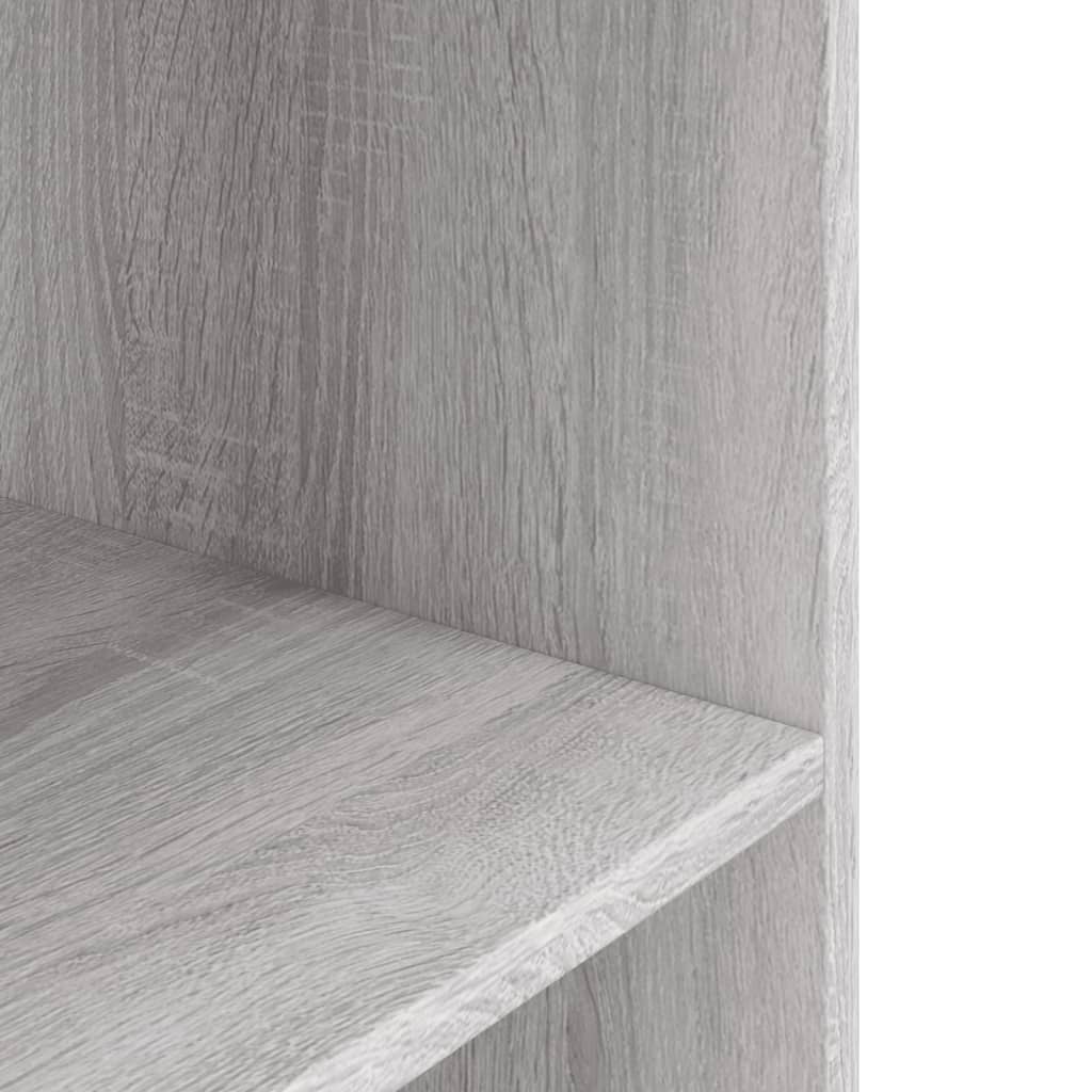 vidaXL Supporto Acquario 120x40x60 cm Legno Multistrato Grigio Sonoma