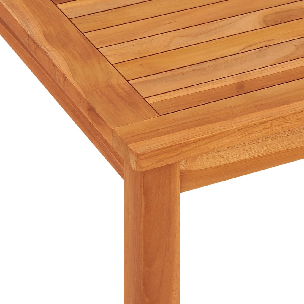 vidaXL Set da Pranzo da Giardino 7 pz in Legno Massello di Teak