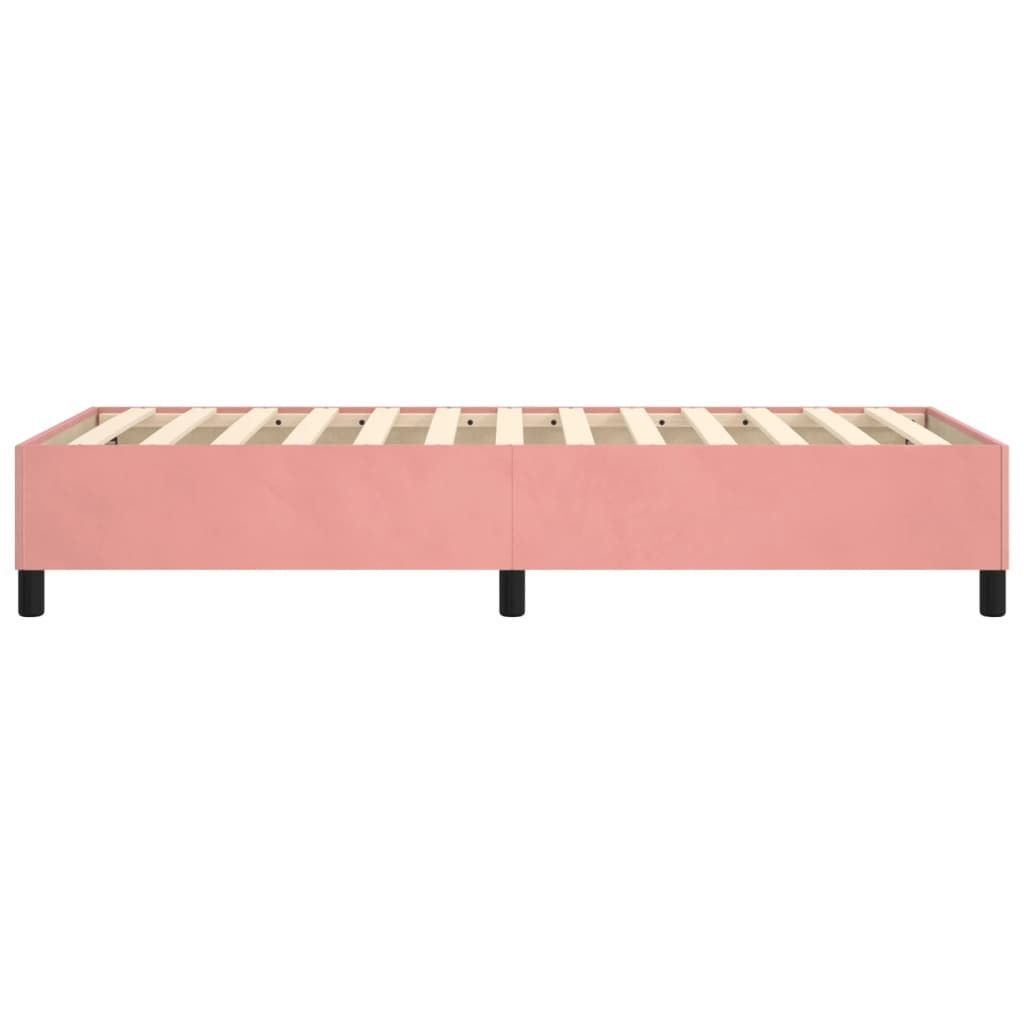 vidaXL Giroletto Rosa 100x200 cm in Velluto