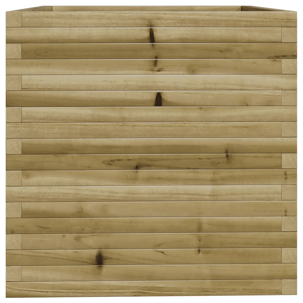 vidaXL Fioriera da Giardino 70x70x72,5 cm in Legno di Pino Impregnato