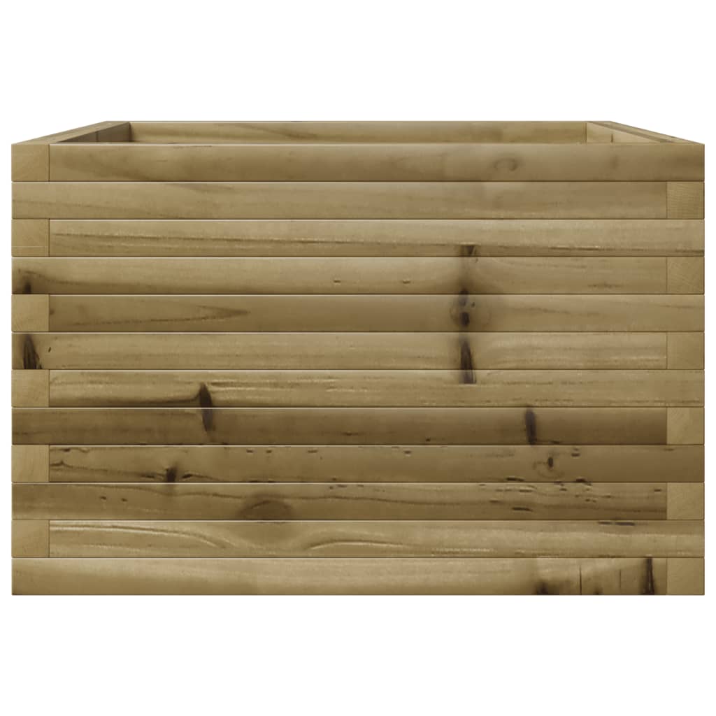 vidaXL Fioriera da Giardino 70x70x45,5 cm in Legno di Pino Impregnato