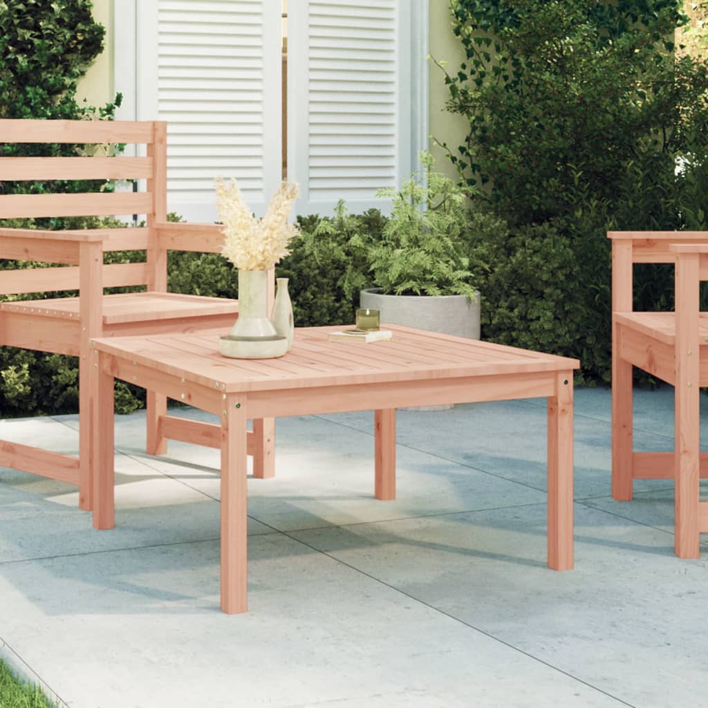 vidaXL Tavolo da Giardino 82,5x82,5x45 cm in Legno Massello di Douglas