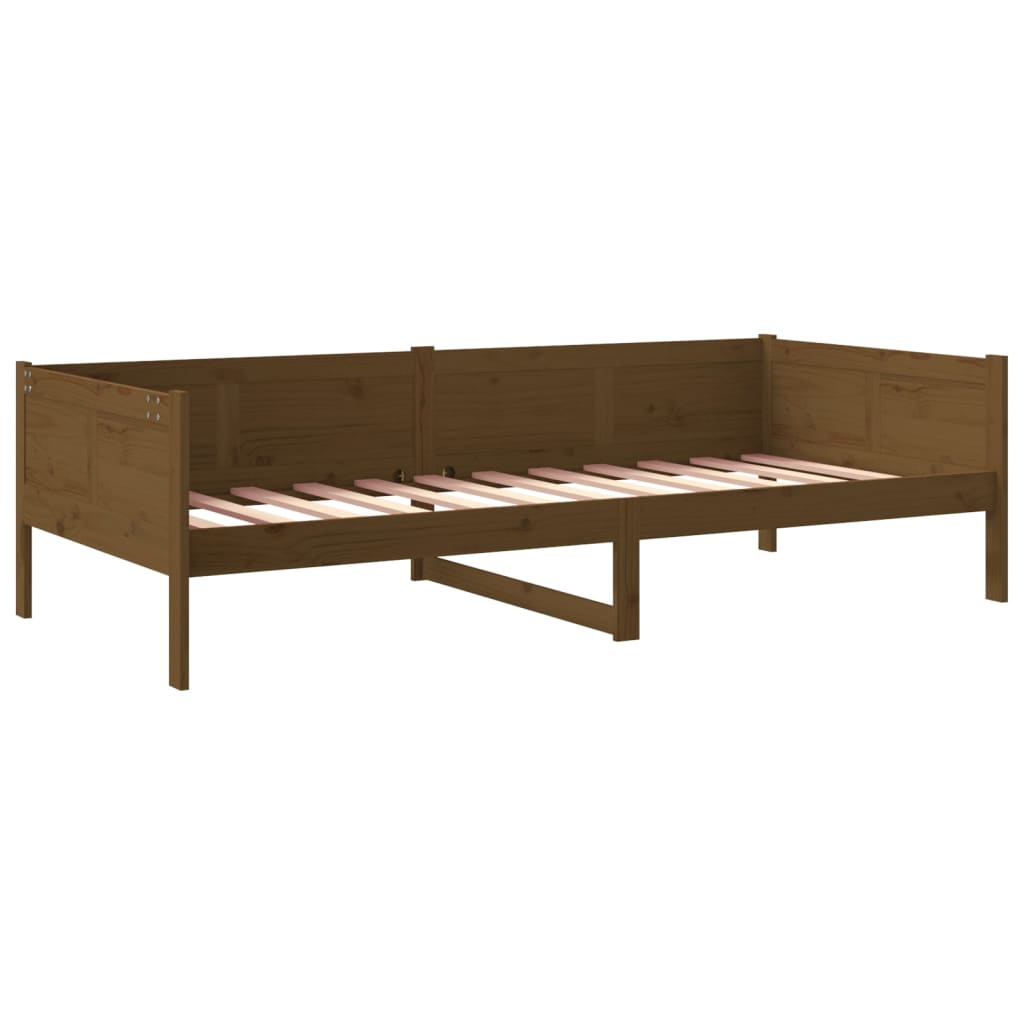 vidaXL Dormeuse Ambra in Legno Massello di Pino 80x200 cm