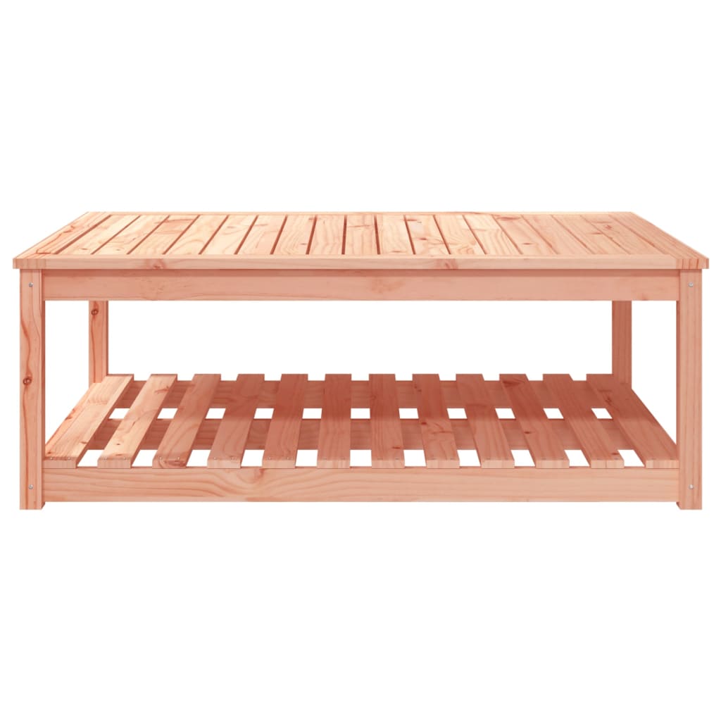 vidaXL Tavolo da Giardino 121x82,5x45 cm in Legno Massello di Douglas