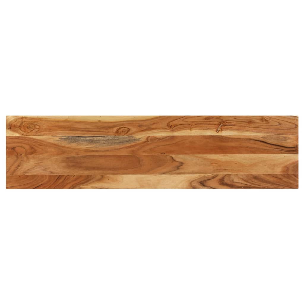 vidaXL Tavolo Consolle 120x30x75 cm in Legno Massello di Acacia