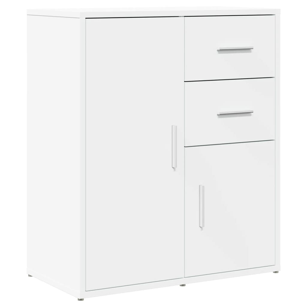 vidaXL Credenza Bianco 60x31x70 cm in Legno Multistrato