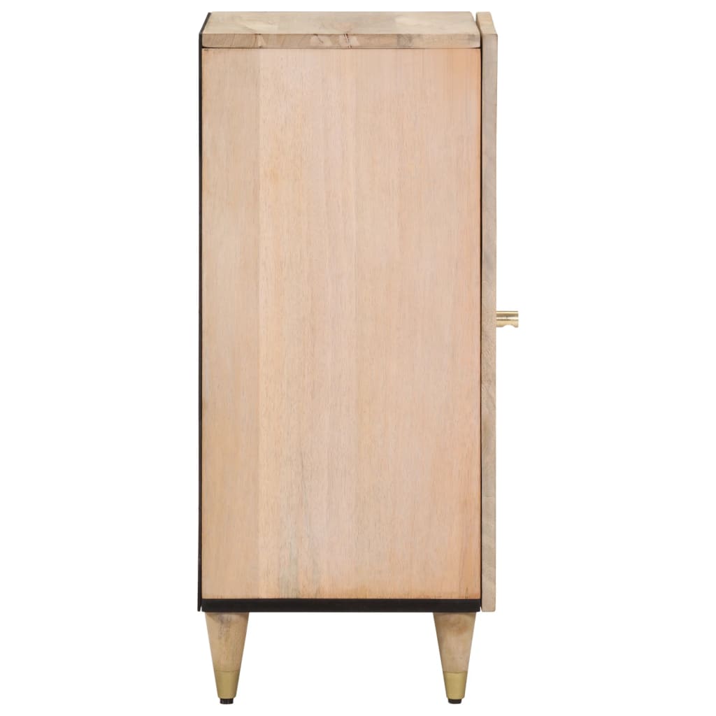 vidaXL Credenza 40x33x75 cm in Legno Massello di Mango