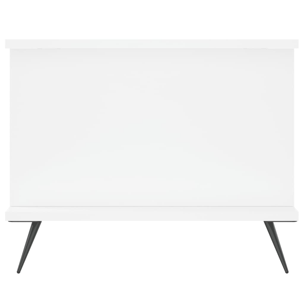 vidaXL Tavolino da Salotto Bianco 90x50x40 cm in Legno Multistrato