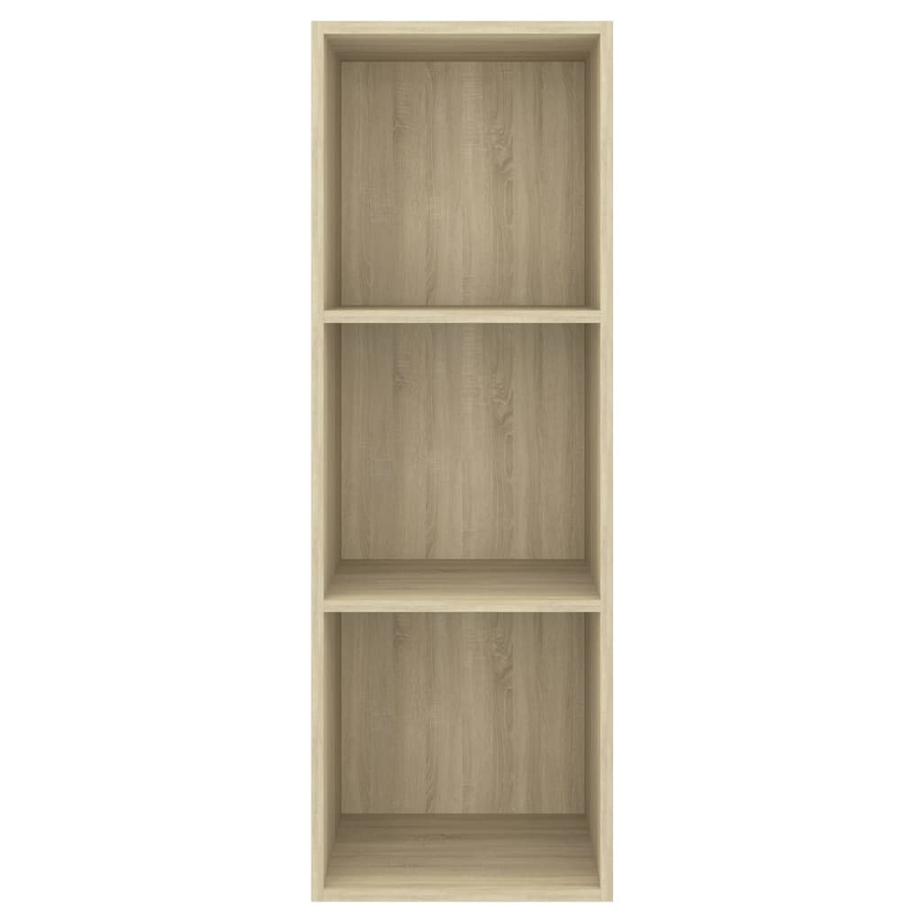 vidaXL Mobile TV da Parete Rovere Sonoma 37x37x107cm Legno Multistrato