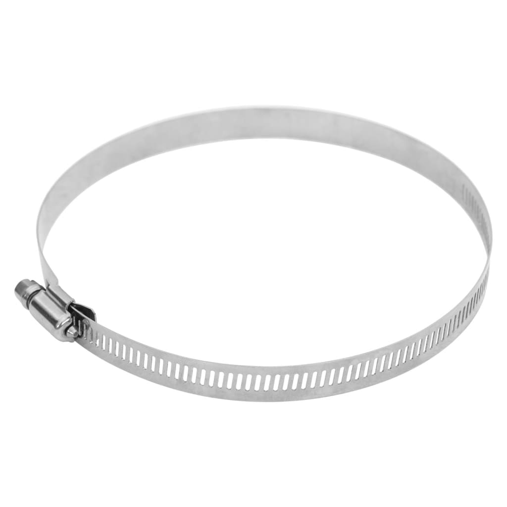 vidaXL Fascette Stringitubo 6pz 91-110 mm in Acciaio Inox 304