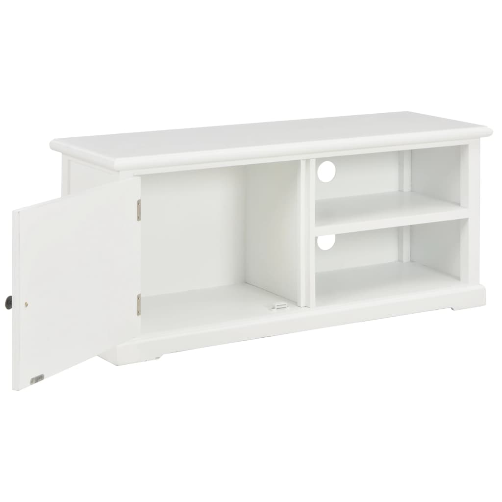 vidaXL Mobile TV Bianco 90x30x40 cm in Legno