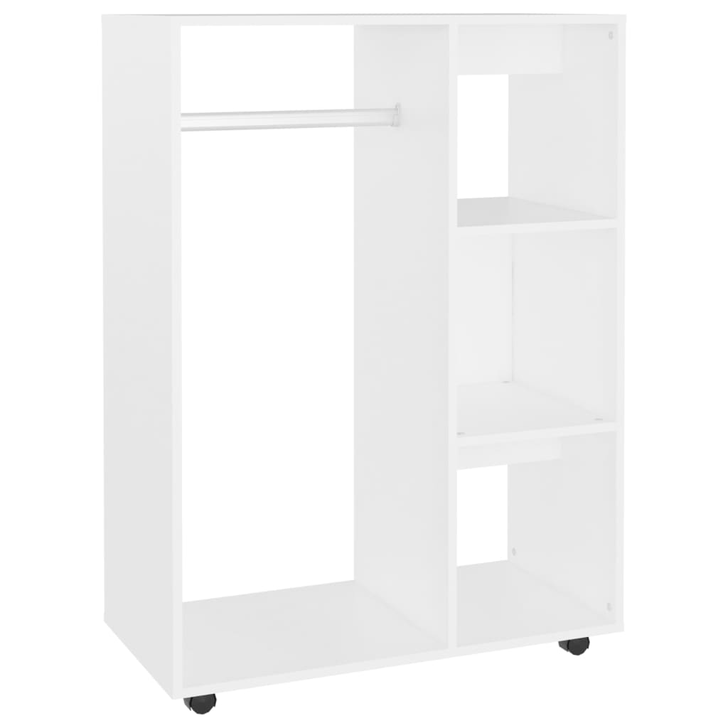 vidaXL Armadio Bianco 80x40x110 cm in Truciolato