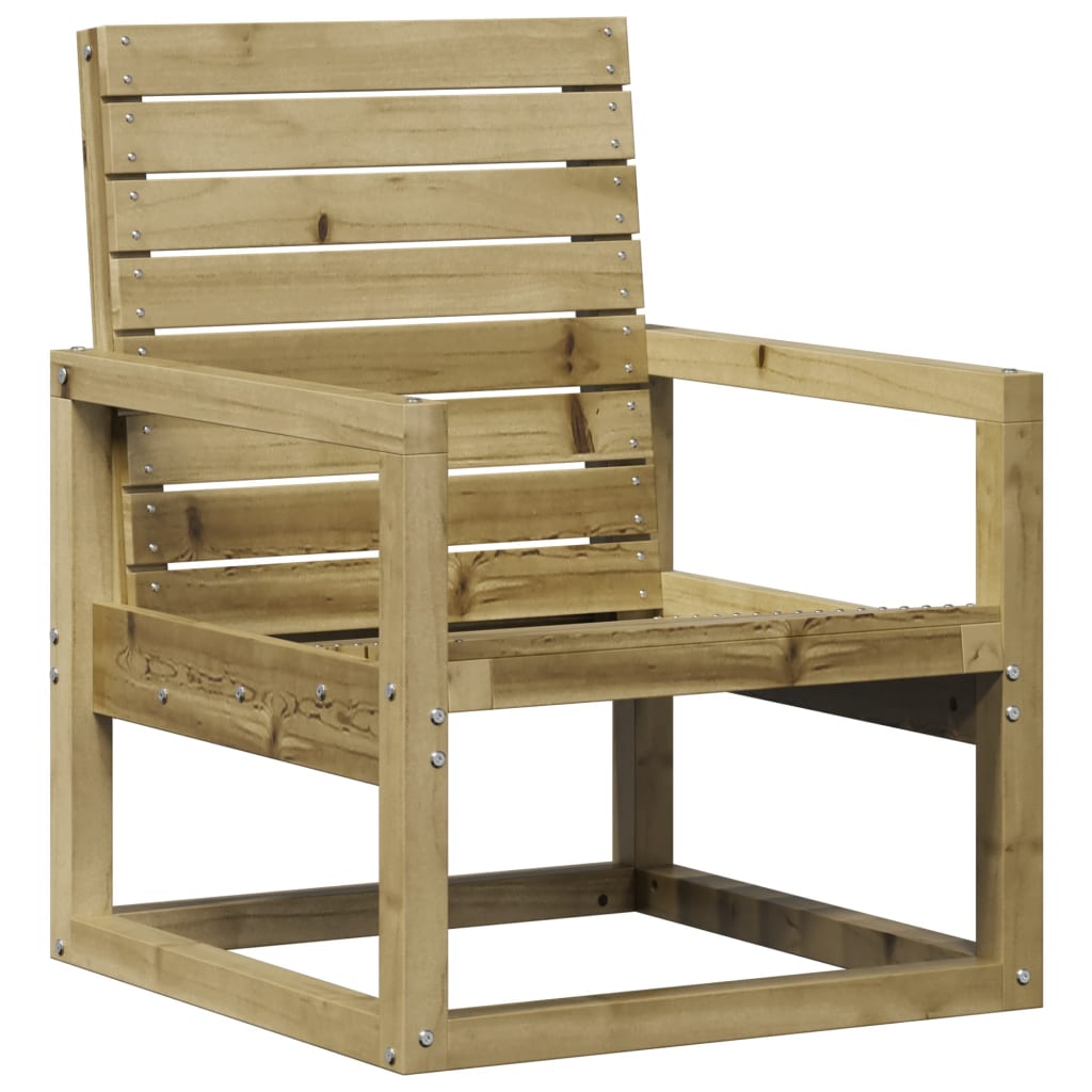 vidaXL Set Salotto da Giardino 3 pz in Legno Impregnato di Pino