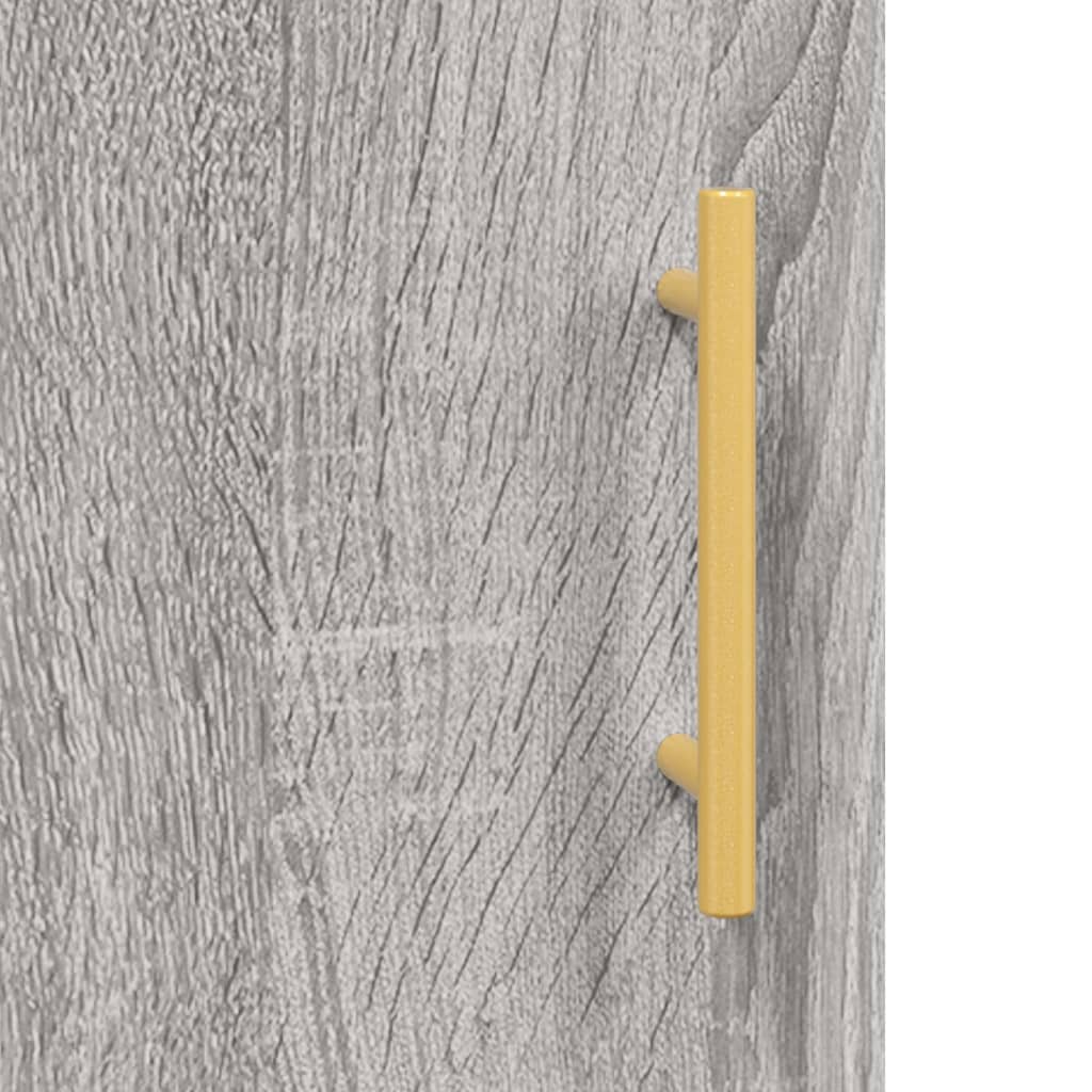 vidaXL Credenza Grigio Sonoma 100x36x60 cm in Legno Multistrato