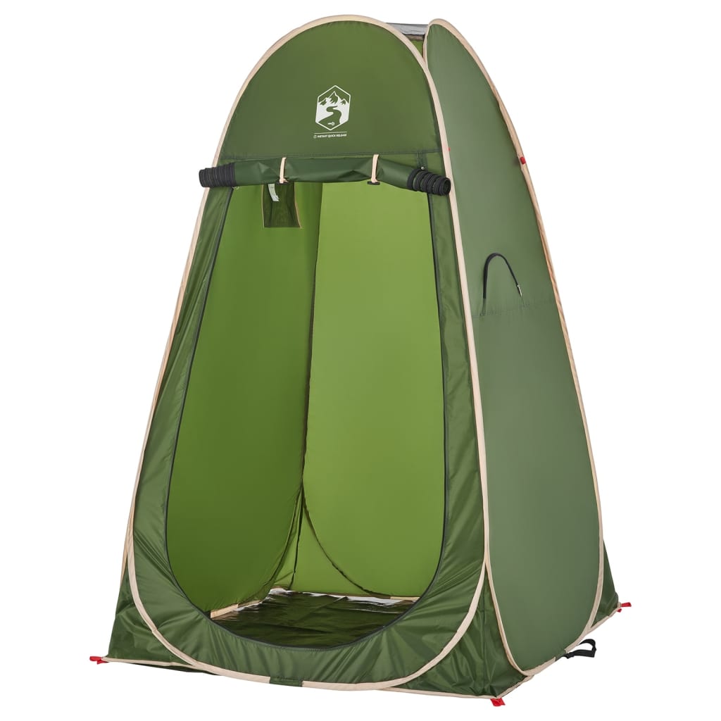 vidaXL Tenda Privacy Pop-Up Verde Impermeabile