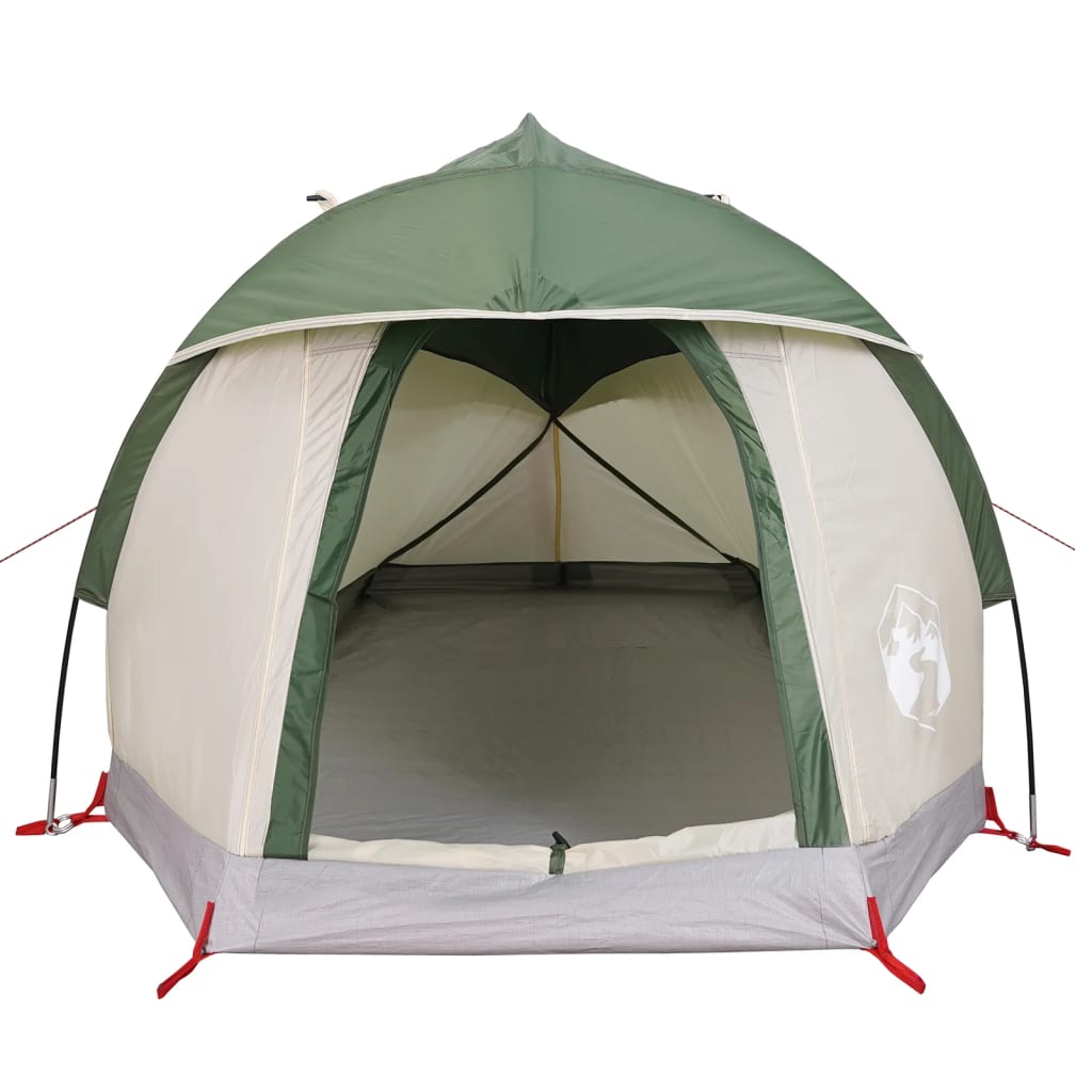 vidaXL Tenda da Campeggio a Cupola per 1 Persona Verde Impermeabile